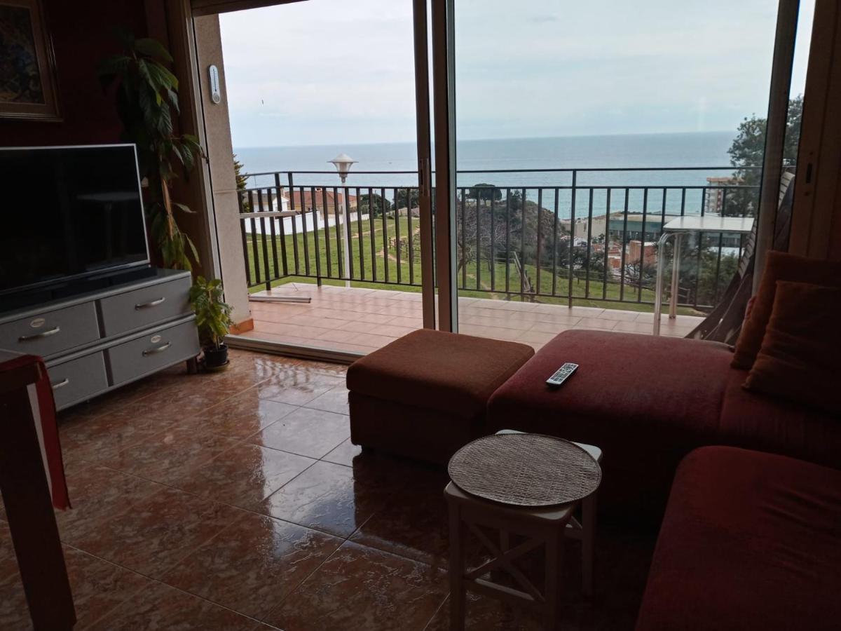 Pis A Blanes Amb Precioses Vistes Al Mar. Apartment Exterior photo
